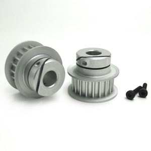 Polea de distribución de aluminio personalizada INTECH EBM, piñón de transmisión GT1 GT1.5 GT2 GT3 GT5, orificio de 10 mm, soporte OEM para deslizador de cámara - Product Image 5
