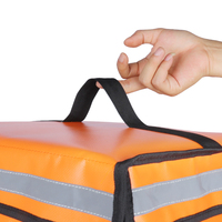 Sac à dos isotherme personnalisé pour la livraison de nourriture, doublure en aluminium, sac de transport pour la nourriture à emporter
