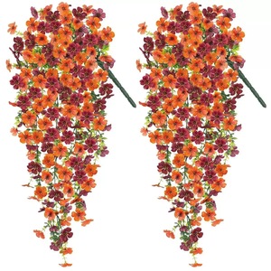 Bán Buôn Hoa Khô Mô Phỏng Hoa Nhân Tạo Treo Tím Hoa Trang Trí Nội Thất Ngoài Trời Wedding Party Hoa - Product Image 3