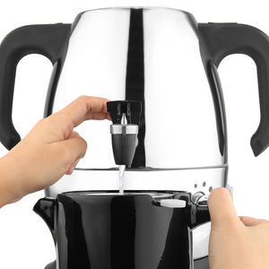 Meilleures machines à thé à capsules automatiques portables à prix abordable, à vapeur chaude, blanches, noires, vertes, pour les hôtels - Product Image 2