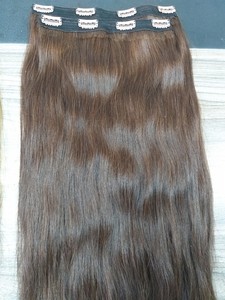 ผมต่อแบบไม่ผ่านกระบวนการผมธรรมชาติชุด2ชิ้นแบบคลิปหนีบ - Product Image 5