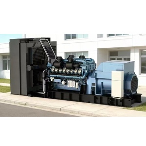 Generador Diésel de 100KW-2000KW 50/60Hz, Tipo Silencioso, Arranque Automático, Leroy Somer, Marco Abierto, ATS - Product Image 3