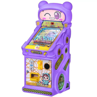 Jeux d'arcade de flipper à pièces de monnaie en métal pour enfants, jeux de tir aux billes, puzzle, divertissement, parc d'attractions