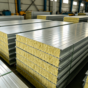 Fournisseur chinois de panneaux <span class=keywords><strong>sandwich</strong></span> en PU de 50 mm/75 mm/100 mm, panneaux <span class=keywords><strong>sandwich</strong></span> de toiture ondulés imperméables pour la construction industrielle - Product Image 6