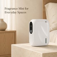 Diffuseur d'arômes portable, compact, élégant, extérieur blanc, commande par application Bluetooth, facile à nettoyer, pour hôtel, spa, bureau