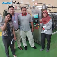 Machines entièrement automatiques zhucheng zhonggong stérilisateur et sécheur d'épices à vapeur d'eau