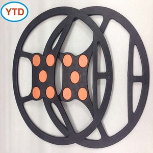 Rubber Rescue Spike <strong>Shoes</strong> Plastic Round Snow Sledge Anti Slip Ice Cleats With Two Grip
