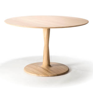 RH americano moderno stile europeo in legno massello <span class=keywords><strong>tavolo</strong></span> <span class=keywords><strong>da</strong></span> pranzo rotondo convertibile <span class=keywords><strong>per</strong></span> <span class=keywords><strong>cucina</strong></span> soggiorno appartamento o uso Hotel - Product Image 6