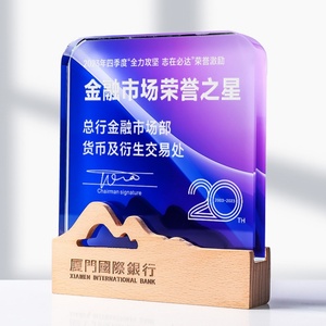 Trofeo de cristal personalizado de alta calidad, medalla de campeonato de Metal sólido, letras creativas para titulares de licencia de médico, grabado - Product Image 5