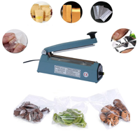 Machine de scellage manuel semi-automatique HIPAC PCS200A pour sacs en film, type aluminium, pour scellage plastique