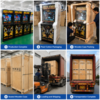 Machine de jeu d'arcade Mortal Kombat pour 2 joueurs, borne verticale, console de jeu de combat, machine d'arcade rétro à monnayeur