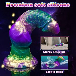 Sytry 9.1 pouces réaliste Silicone fantaisie Dragon monstre gode énorme épais Alien loup gode avec gros noeud et forte ventouse - Product Image 6