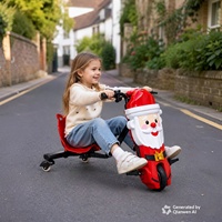 Trottinette Électrique Intelligente à 3 Roues de 8 Pouces 36V 3.6AH, Moteur 250W, Charge Maximale 100kg, Drift 360, Crazy Trike Métallique pour Enfants