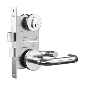 Moderno Rock universale in acciaio inox a prova <span class=keywords><strong>di</strong></span> fuoco serratura a cilindro maniglia Set completo chiave sblocco per Hotel <span class=keywords><strong>di</strong></span> sicurezza antincendio <span class=keywords><strong>passaggio</strong></span> - Product Image 1