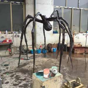 Esculturas de animais selvagens ao ar livre, grandes esculturas de animais selvagens famosos de bronze esculturas de aranha - Product Image 4
