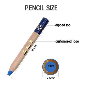 Kit de crayons de couleur aquarelle de marque 3 en 1 crayons de couleur à la <span class=keywords><strong>cire</strong></span> épaisse ensemble de crayons de peinture à l'eau Jumbo pour enfants - Product Image 6