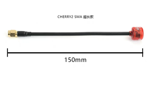 Antenas FPV RUSHFPV Cherry 2 II 5.8G 1.8DBI RHCP de 150 mm para una Comunicación Eficaz - Product Image 5