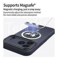 Étui de téléphone personnalisé magnétique imperméable et résistant aux chocs avec écran numérique NFC à encre électronique 2 couleurs sans empreintes digitales pour la série 17