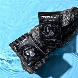 COKELIFE <span class=keywords><strong>Lubricante</strong></span> <span class=keywords><strong>Vegano</strong></span> Portátil en Bolsitas de 5g, <span class=keywords><strong>Lubricante</strong></span> Personal Desechable a Base de Agua, Gel de Silicona para Condones, Comestible - Product Image 2