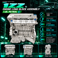 Bloc moteur complet 1ZZ 1.8L essence 1794cc DOHC 16V pour Toyota Corolla Matrix Celica, moteur de remplacement
