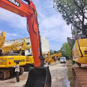 Excavatrice sur chenilles hydraulique Doosan DX225 d'occasion, modèle 2018, moteur et boîte de vitesses testés et inspectés, Chine - Product Image 3