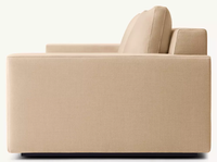 Canapé design minimaliste italien haut de gamme avec siège unique 2 3 4 ensemble de meubles rectangle en bois massif salon villa hôtel maison