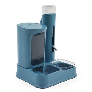 Distributeur de nourriture et d'eau combiné pour animaux de compagnie, type poteau, sans mouillement de la gueule, pour chats et chiens - Product Image 5