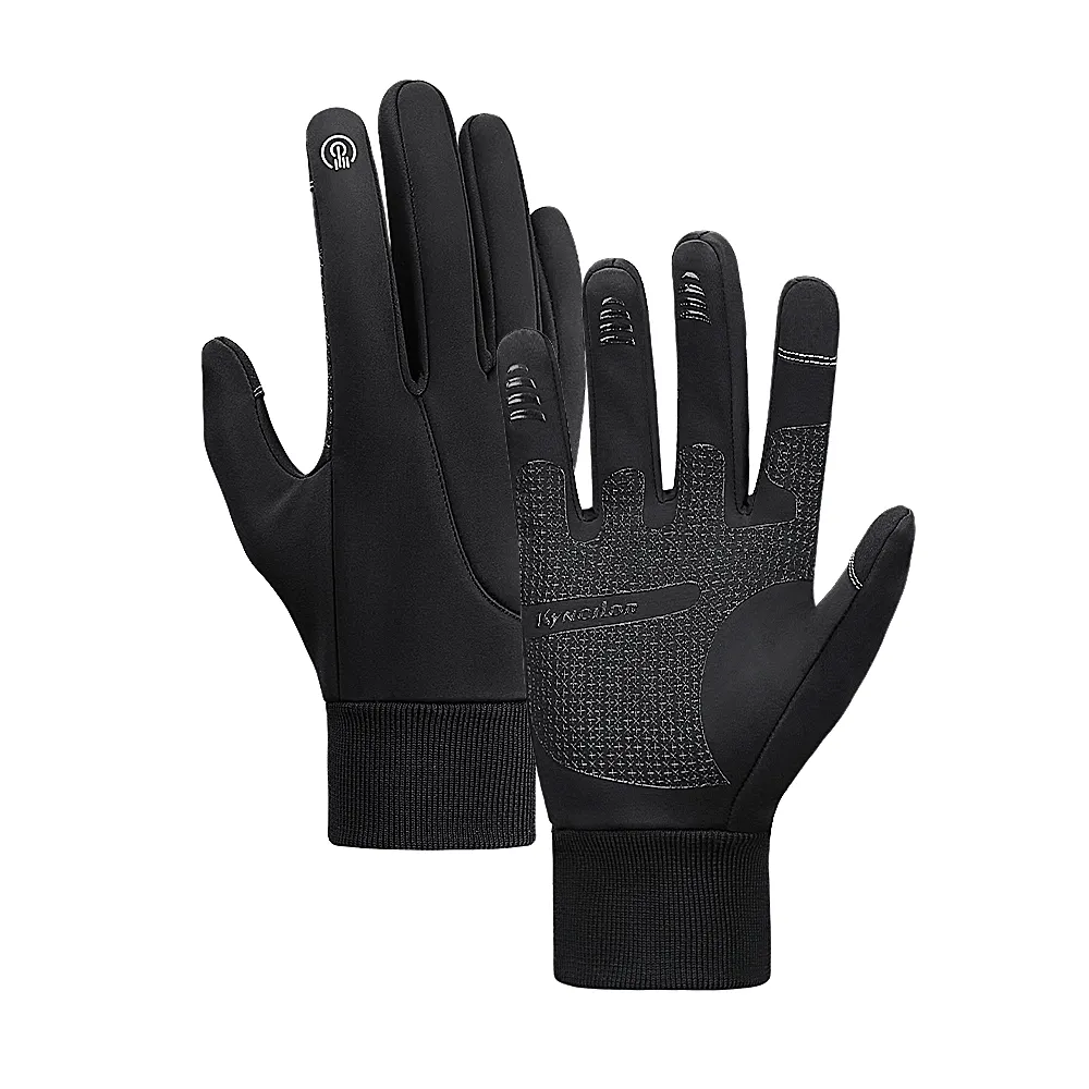 Thicken Winter Gloves Cycling Fluff Warm Gloves For Touchscreen Cold Weather Windproof Bike Gloves