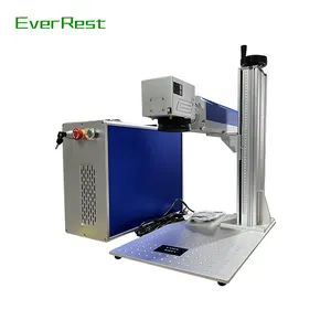 Draagbare Mini Co2 Galvo Uv Fiber Laser Graveermachine Voor Metalen Sieraden Goud Zilver Roestvrij Staal Creditcard 30W 50W 60W