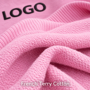 Venta de Fábrica OEM ODM Ropa Infantil al por Mayor, Conjuntos Deportivos de Felpa Francesa con Cuello Redondo para Niños - Product Image 3