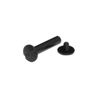 Vis de fixation pour panneaux de carrosserie, ensembles de vis de fixation pour système de fixation des garnitures de plafond et de moquette de véhicule