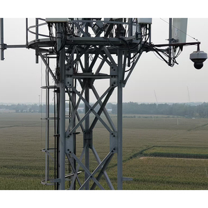 Tour de communication micro-ondes longue portée, transmission de signal de téléphone portable WiFi, construction en acier, hauteur de 15 m à 200 m, accessoire <span class=keywords><strong>mobile</strong></span> - Product Image 6