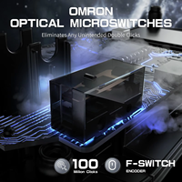 Ratón Inalámbrico para Juegos ATTACK SHARK R2 Tri-Modo, Aleación de Magnesio, Sensor PAW3950, Frecuencia de Sondeo de 8000Hz, Ultraligero de 45g, Ergonómico
