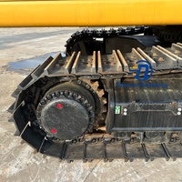 Excavatrice sur chenilles d'occasion Caterpillar CAT349D2L 49 tonnes du Japon, moteur PLC, boîte de vitesses, pompe hydraulique, roulement, puissance 305KW