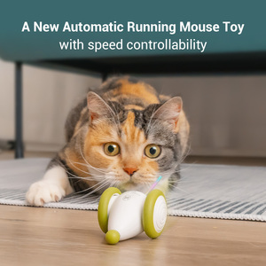 Mainan Gigit Interaktif untuk Kucing Cheerble Eco-Friendly PVC Wicked Mouse Charging Port Toy Modern Sport - Product Image 3