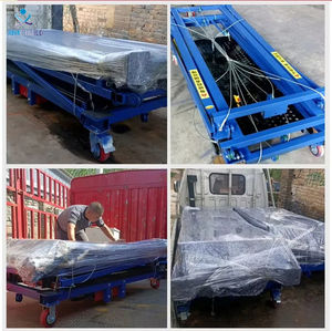 <span class=keywords><strong>Platform</strong></span> kerja angkat tangga elektrik seluler 500Kg Dengan <span class=keywords><strong>Platform</strong></span> perancah suspensi dan <span class=keywords><strong>Platform</strong></span> pengangkat - Product Image 6