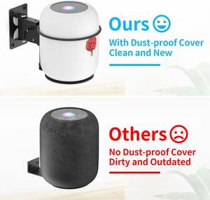 Offre Spéciale <span class=keywords><strong>Mini</strong></span> haut-parleur Hanger Stand haut-parleurs Home cinéma Subwoofer système audio SpeakerFor <span class=keywords><strong>support</strong></span> mural de <span class=keywords><strong>Homepod</strong></span> 2. - Product Image 5