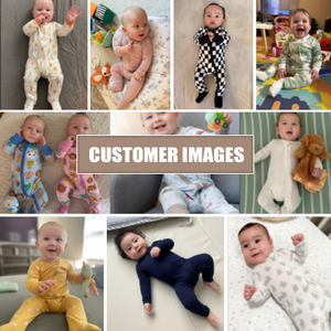 Pijama de Bambú Viscosa con Estampado Personalizado al por Mayor, Mameluco para Bebé con Cierre YKK, Ropa de Bambú para Bebé, Pijamas para Recién Nacidos y Niños Pequeños - Product Image 5