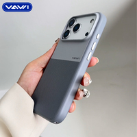 Coque de téléphone tendance antidérapante VAWI B478 pour iPhone 16 17 18 Pro Max, antichoc, logo personnalisable, coque magnétique pour Samsung