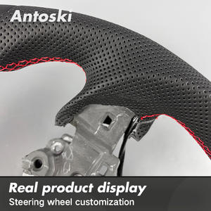 Volante de Cuero de Alta Calidad Personalizado para el Interior de Automóviles de Lujo Mazda 2 3 6 <span class=keywords><strong>CX3</strong></span> CX8 CX9 CX-4 CX-5 Rx-7 CX5, Estilo Deportivo - Product Image 5