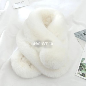 Nouvelle Écharpe en Fausse Fourrure de Lapin Rex Style Coréen pour Hommes et Femmes, Cache-Cou en Peluche à Trois Tubes pour l'Hiver, Écharpe Épaisse - Product Image 6