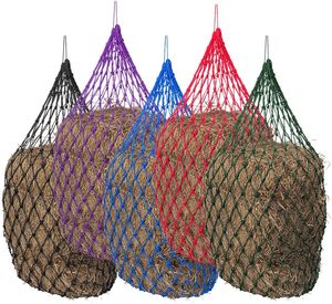 Großhandel Nylon-Pferdeheunetz Slow Feeder Hochbelastbar Anpassbare Größe & Farbe OEM Individuelles Logo SADAF SADDLERY - Product Image 1