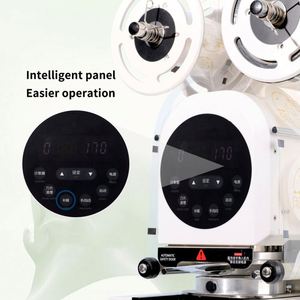 Automatic Desktop Sealing Machine for Plastic Paper <b>Bubble</b> Tea Cups Film Foil Can Packaging for Bag Sealing - Product Image 6