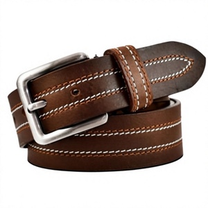Cinturón de Cuero con Hebilla de Acero y Diseño Personalizado, Estilo Vintage con Calavera, Ecológico, Impermeable, Cómodo, Formal y de Lujo para Hombre, en Oferta - Product Image 4