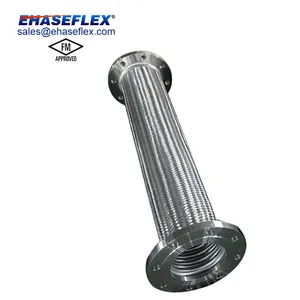 FM Approved High Quality Metal Hose Flexible Joint Stainless Steel Braided Flexible Joint