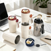 Bouteille d'eau en acier inoxydable 316 de 500 ml avec logo personnalisé, affichage LED de la température, vente en gros, pour cadeaux d'affaires et de bureau