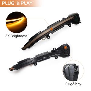 Luci a LED per Indicatori di Direzione Sequenziali per <span class=keywords><strong>Seat</strong></span> Ibiza MK5 6F Leon Mk3 5F <span class=keywords><strong>Arona</strong></span> KJ7 Frecce Dinamiche per Specchietto Laterale - Product Image 3