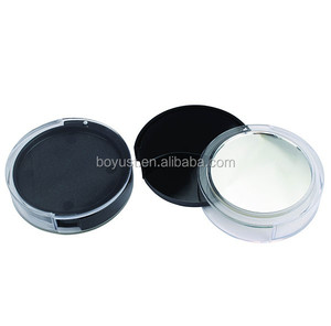 Cosmetic <strong>Makeup</strong> Pressed Powder <strong>Compact</strong> case with Mirror and Puff - Product Image 4