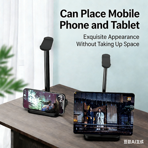 Aluminum Alloy Headphone <b>Stand</b> Multifunctional Desktop <b>Headset</b> Holder Storage Display Rack for Computer - Product Image 4