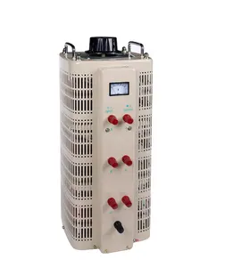 15 kva 가변 자동 변압기 Variac 전압 0-380v 3 상 및 단상 전압 조정기